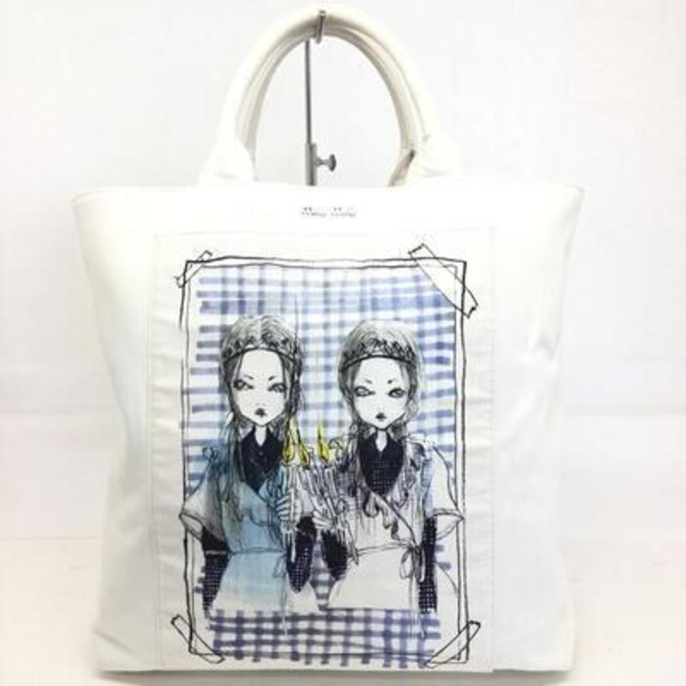 Miu Miu 2way Tote Bag White - image 1